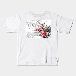 Birds Flying Away Kids T-Shirt